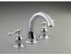 Kohler Kelston K-T13494-4-CP Polished Chrome Deck-Mount Bath Faucet Trim