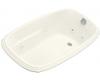 Kohler Portrait K-1014-HA-NY Dune 5' Whirlpool with Custom Pump Location