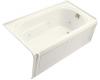 Kohler Portrait K-1109-RA-NY Dune 5' Whirlpool with Integral Apron and Right-Hand Drain