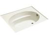 Kohler Windward K-1112-GRF-NY Dune 5' Bubblemassage Bath with Three-Side Integral Flange and Right-Hand Drain