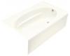 Kohler Windward K-1113-RA-NY Dune 5' Bath with Integral Apron and Right-Hand Drain