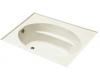Kohler Windward K-1115-L-NY Dune 6' Bath with Three-Sided Integral Flange and Left-Hand Drain