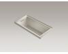 Kohler Underscore K-1121-L-G9 Sandbar 60" X 30" Bath with Three-Sided Integral Tile Flange and Left-Hand Drain