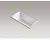 Kohler Underscore K-1121-R-0 White 60" X 30" Bath with Three-Sided Integral Tile Flange and Right-Hand Drain
