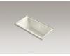 Kohler Underscore K-1121-R-96 Biscuit 60" X 30" Bath with Three-Sided Integral Tile Flange and Right-Hand Drain