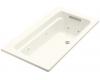 Kohler Underscore K-1121-R-NY Dune 60" X 30" Bath with Three-Sided Integral Tile Flange and Right-Hand Drain