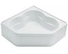 Kohler Tercet K-1160-GLA-NY Dune Bubblemassage Corner Bath with Integral Apron
