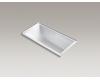 Kohler Underscore K-1167-RFG-0 White Bubblemassage 60X30 Bath with Three-Sided Integral Tile Flange and Right-Hand Drain