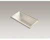 Kohler Underscore K-1167-RFG-47 Almond Bubblemassage 60X30 Bath with Three-Sided Integral Tile Flange and Right-Hand Drain