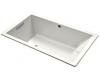 Kohler Underscore K-1167-RH2-47 Almond 60X30 Whirlpool with Three-Sided Integral Tile Flange and Right-Hand Drain