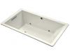 Kohler Underscore K-1168-GCR-NY Dune 5' Acrylic Bubblemassage Bath with Chromatherapy