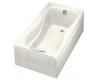 Kohler Hourglass K-1209-HR-NY Dune 32 Whirlpool with Integral Apron, Heater and Right-Hand Drain