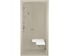 Kohler Freewill K-12100-C-G9 Sandbar One-Piece Barrier-Free Transfer Shower Module with Brushed Stainless Steel Grab Bars and Right Seat, 4