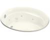Kohler Serif K-1337-HN-NY Dune Whirlpool with Custom Pump Location and Heater