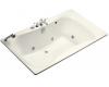 Kohler Infinity Bath K-1369-H2-NY Dune 6' Whirlpool with Right-Hand Pump