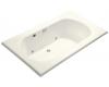 Kohler Memoirs K-1418-GCR-NY Dune 6' Bubblemassage Bath with Chromatherapy