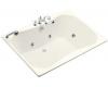 Kohler Infinity Bath K-1487-HM-NY Dune 5' Whirlpool with Custom Pump Location