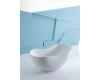 Kohler Abrazo K-1800-HW1 Honed White Freestanding Bath