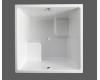 Kohler Underscore K-1969-G-0 White Cube Bubblemassage Bath