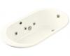 Kohler Iron Works K-712-H2-FE Frost Whirlpool Bath Tub