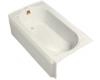 Kohler Memoirs K-723-G0-FF Sea Salt 5' Bubblemassage Baths with Left-Hand Drain and White Airjet Color Finish