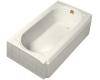 Kohler Memoirs K-724-GCP-0 White 5' Bubblemassage Baths with Right-Hand Drain and Polished Chrome Airjet Color Finish