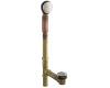 Kohler K-7259-AF Vibrant French Gold Clearflo Brass Toe Tap Bath Drain