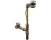 Kohler Clearflo K-7273-BGD Vibrant Moderne Brushed Gold Horizontal Overflow Bath Drain