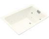Kohler Tea-for-Two K-856-AH-NY Dune 5.5' Whirlpool with Spa Experience