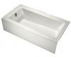 Kohler Bellwether K-875-0 White Bath Tub with Integral Apron and Left-Hand Drain