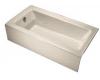 Kohler Bellwether K-875-FD Cane Sugar Bath Tub with Integral Apron and Left-Hand Drain