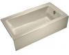 Kohler Bellwether K-876-G9 Sandbar Bath Tub with Integral Apron and Right-Hand Drain
