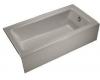 Kohler Bellwether K-876-K4 Cashmere Bath Tub with Integral Apron and Right-Hand Drain