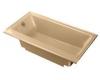 Kohler Highbridge K-877-S-33 Mexican Sand Cast Iron Bath Tub with Enameled Apron and Left-Hand Drain