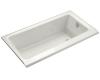 Kohler Highbridge K-878-0 White Cast Iron Bath Tub with Right-Hand Drain