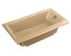 Kohler Highbridge K-878-S-33 Mexican Sand Cast Iron Bath Tub with Enameled Apron and Right-Hand Drain