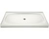 Kohler Salient K-9055-0 White Receptor with Center Drain, 60" X 36"