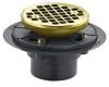 Kohler K-9135-PB Vibrant Polished Brass Round Design Tile-In Shower Drain