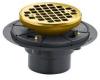 Kohler K-9135-PGD Vibrant Moderne Polished Gold Round Design Tile-In Shower Drain