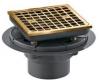 Kohler K-9136-BV Vibrant Brushed Bronze Square Design Tile-In Shower Drain