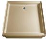 Kohler Memoirs Stately Classic K-9567-33 Mexican Sand Shower Receptor with Center Drain, 48" X 48"
