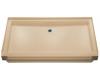 Kohler Memoirs Stately Classic K-9568-33 Mexican Sand Shower Receptor with Center Drain, 60" X 34"