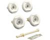 Kohler Flexjet K-9694-NY Dune Whirlpool Trim Kit with Four Jets