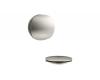 Kohler PureFlo K-T37391-BN Vibrant Brushed Nickel Cable Bath Drain Trim with Basic Rotary Turn Handle