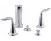 Kohler Refinia K-5329-4-CP Polished Chrome Bidet Faucet