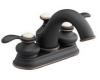 Kohler Fairfax K-12266-4-BRZ Oil-Rubbed Bronze Centerset Lavatory Faucet with Lever Handles