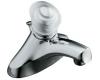 Kohler Coralais K-P15681-FD-CP Polished Chrome Single-Control Centerset Lavatory Faucet with Sculptured Acrylic Handle, Flexible Supplies a