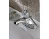 Kohler Coralais K-P15681-P-CP Polished Chrome Single-Control Centerset Lavatory Faucet with Sculptured Acrylic Handle and Ground Joints
