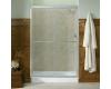 Kohler Fluence K-702213-L-SHP Bright Polished Silver Bypass Shower Door with Crystal Clear Glass