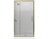 Kohler Lattis K-705806-L-ABV Anodized Brushed Bronze 1/4" Pivot Door